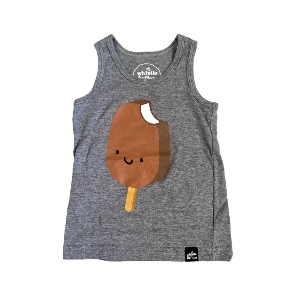 Whistle & Flute Kawaii Ice Cream Bar Tank Top | 1-2Y